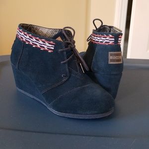 Tom's Wedge Booties 8